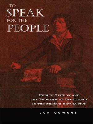 cover image of To Speak for the People